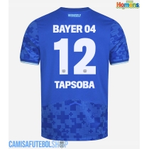 Camisa de time de futebol Bayer Leverkusen Edmond Tapsoba #12 Replicas 3º Equipamento 2025-26 Manga Curta